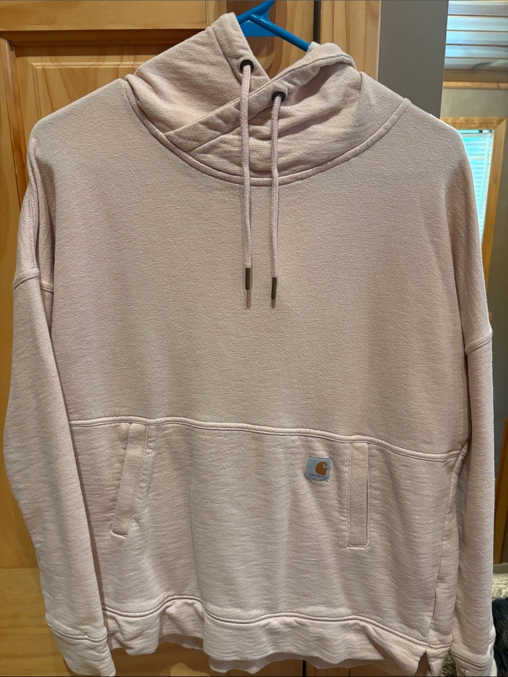 Carhartt Women’s Pale Pink Pullover Hoodie